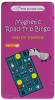 Podróżna gra magnetyczna The Purple Cow - Drogowe bingo