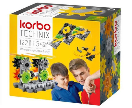 Klocki Korbo Zestaw Technix 122 elementów