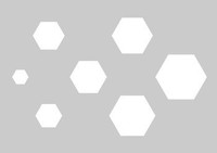 Szablon do Wycinania Sześciokąty