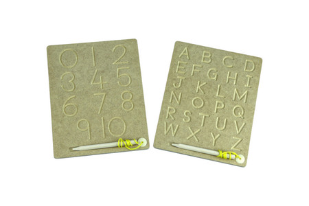 Tablice do odrysowywania liter i cyfr