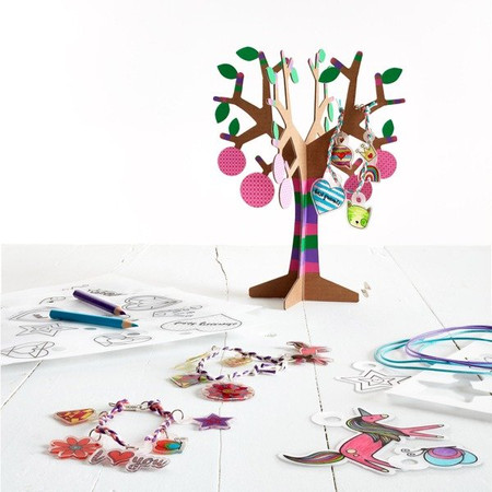 Zestaw z folią termokurczliwą Apli Kids - Biżuteria