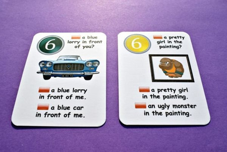 Fun Card English There is / There are