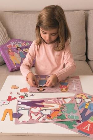 Zestaw z magnesami Apli Kids - Moda