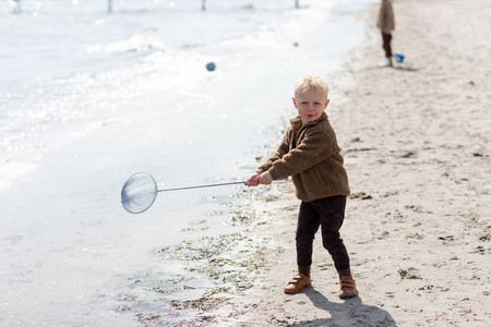 Siatka teleskopowa FOLLOW the duck - Pudrowy Róż
