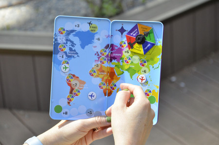 Gra magnetyczna The Purple Cow - Wyścig dookoła świata