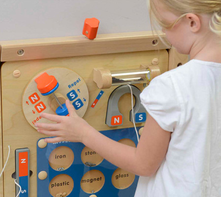 Nauka o Przyciąganiu Magnetycznym - Tablica Edukacyjna Masterkidz