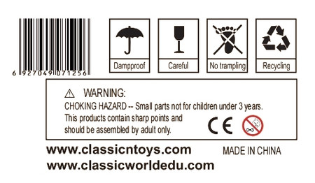 CLASSIC WORLD EDU Instrument Muzyczny Ksylofon Duże Cymbałki