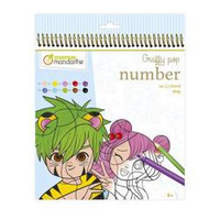 Kolorowanki po numerach Manga