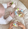 CLASSIC WORLD Pastelowy Zestaw Motoryczny dla Niemowląt Box Pierwsze Zabawki od Urodzenia