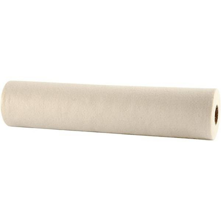 Filc w rolce W: 45 cm L: 5m Kremowy