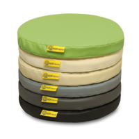 Poduszki PASTELOWE EKOSKÓRA bez nadruku zestaw NATURA 6szt