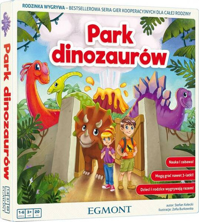 Gra dla dzieci Park Dinozaurów Egmont