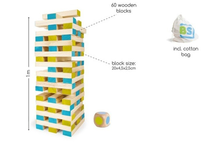 Wieża z kostką XL Buiten Speel