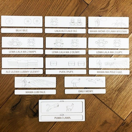 Układanka Zdania Z Sylab Prymarnych Część 1