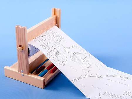 Kolorowanka w rolce Pojazdy Coloresca