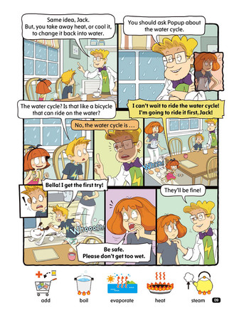 Komiks dla dzieci po angielsku School Adventures Level 3 Część 5