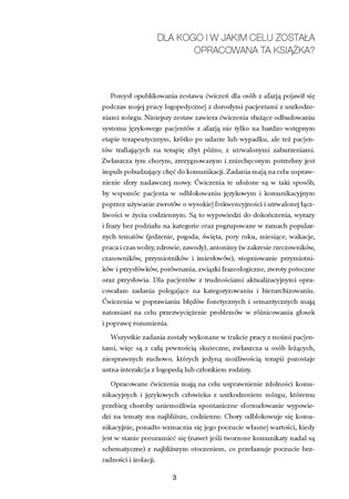 Znów mówię pokonać afazję Zestaw ćwiczeń