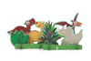Scratch, Puzzle 2w1 - 2D i 3D scenografia Dinozaury