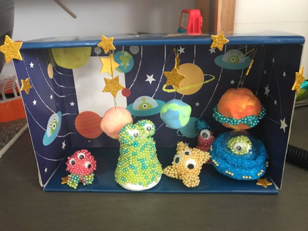 Zestaw Wszechświat Kosmitów z Silk Clay