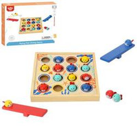 TOOKY TOY Gra dla Dzieci Pchełki Latające Rybki 19 el.