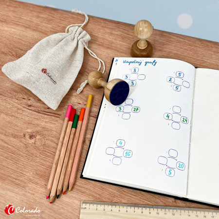 Stempel graf matematyczny 4 okienka