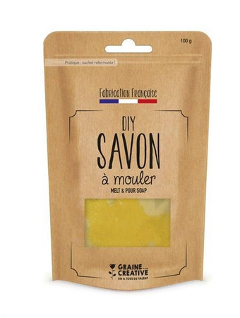 Baza mydlana glicerynowa Transparentna Żółta