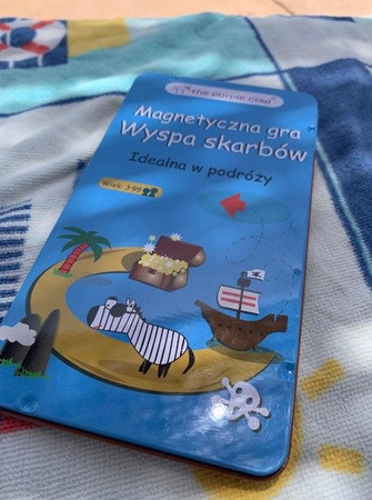 Gra magnetyczna The Purple Cow - Wyspa Skarbów