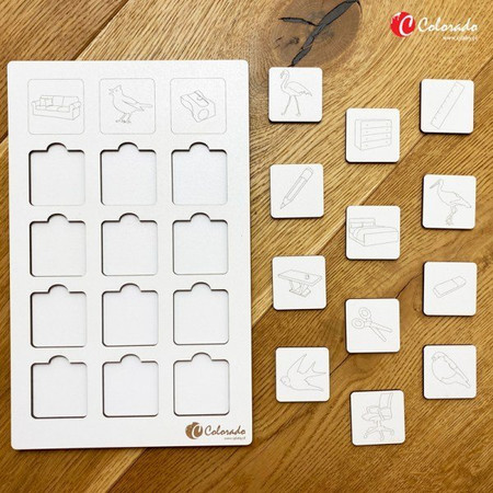 Drewniana tablica do kategoryzowania – część 3