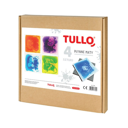 TULLO Płynne maty sensoryczne 4 szt.