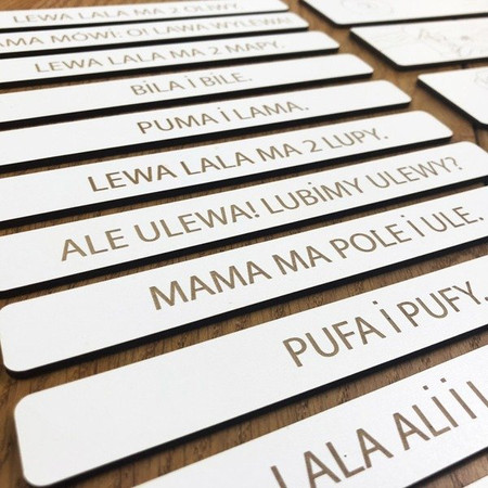 Układanka Zdania Z Sylab Prymarnych Część 1