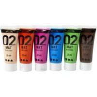 Zestaw farb akryl Mat kol. Uzupełniające