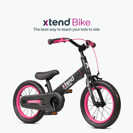 Rowerek biegowy dla dziewczynki smarTrike Xtend Bike - Pink