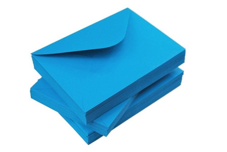 Koperty niebieskie int. C6 120 g/m2 10 szt nr29