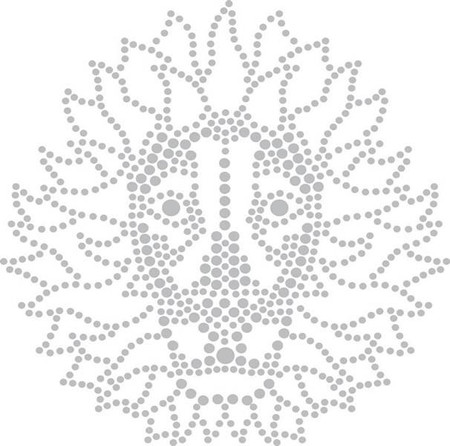 Malowanie kropkami 4 kolory Zwierzęta