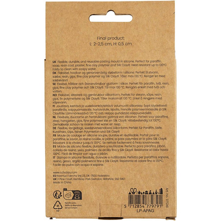 Foremka Silikonowa Kwiatki 11 wzorów