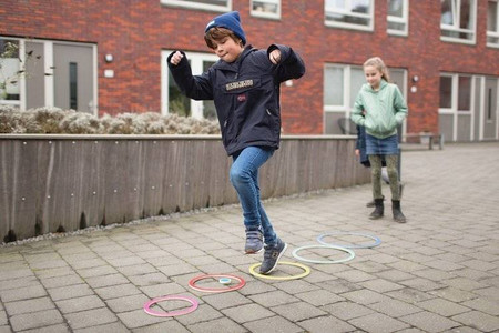 BS Toys, gra zręcznościowa 5 w 1 Sportowe obręcze