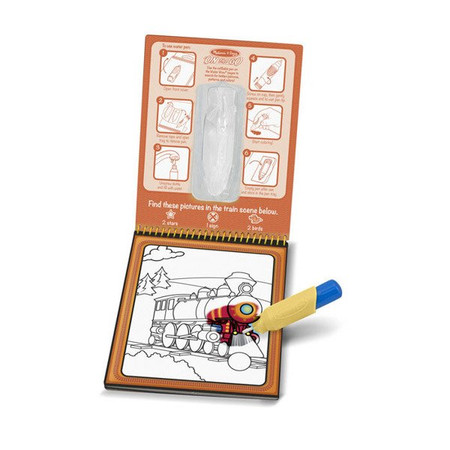 Kolorowanka wodna Malowanka Pojazdy WaterWOW