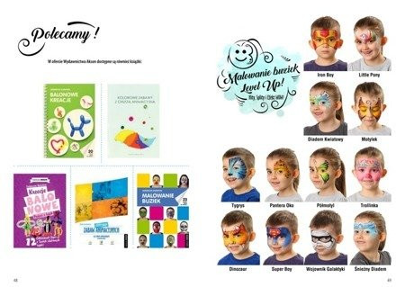 Książka: Malowanie buziek Level UP! Vademecum Animatora cz.2