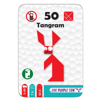 Podróżne łamigłówki The Purple Cow - 50 Tangram