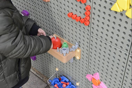 Zestaw Narzędzia Z Wkrętarką 8 Elementów - Tablica Naukowo-Kreatywna Masterkidz STEM