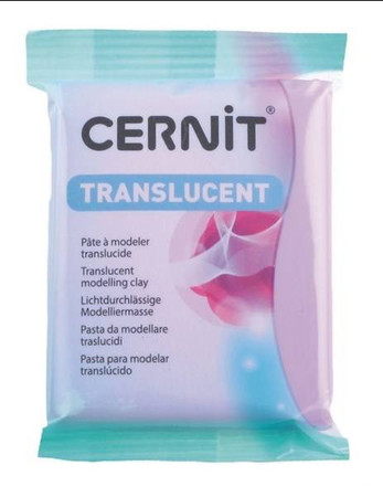 Modelina Cernit Transp. Fioletowa 56 g