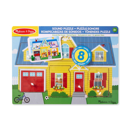 Puzzle dźwiękowe - Dookoła  domu