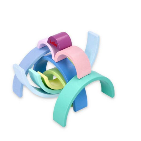 Drewniana układanka Tęcza