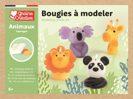 Zestaw do ulepienia Świec Dziki Zwierz