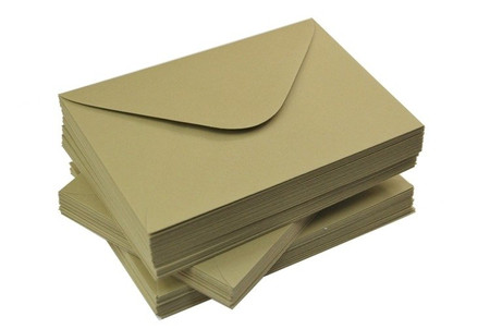 Koperty khaki C6 120 g/m2 10 szt nr21