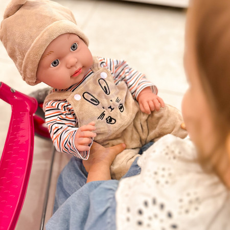 WOOPIE Lalka Bobas w Ubranku Króliczek 46 cm