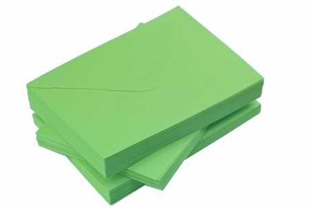 Koperty zielone seledynowe 120 g/m2 C6 10 szt nr 80