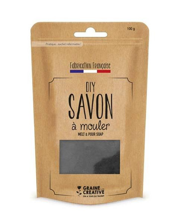 Baza mydlana glicerynowa Transparentna Szara