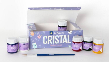 Zestaw Farb do Szkła 6x25 ml La Pajarita