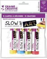 Malowanie kropkami 4 kolory Zwierzęta